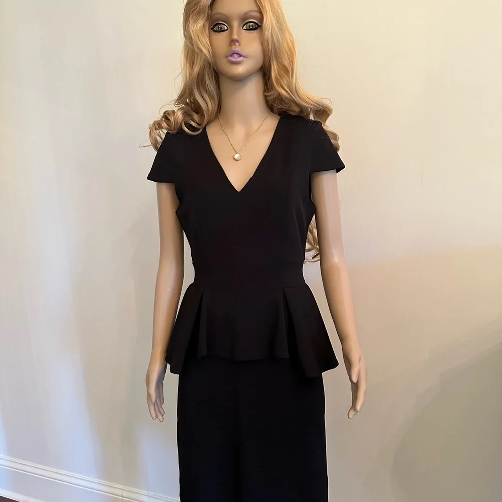 Alexia Admor Black Dress NWT Sz XS - Picture 4 of 6